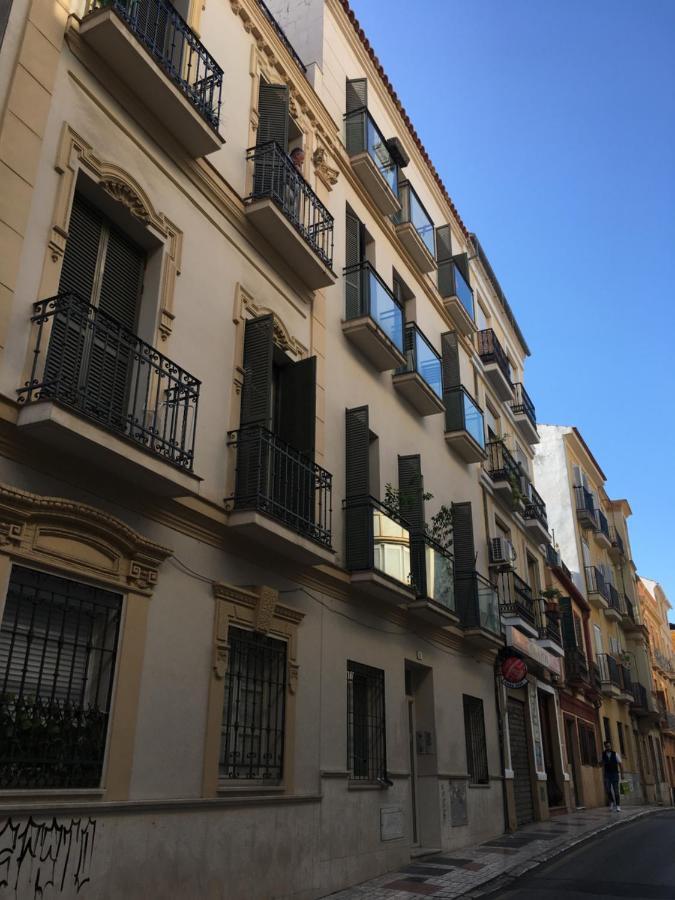 Modern Studio Flat Close To Plaza Merced Málaga Exteriör bild